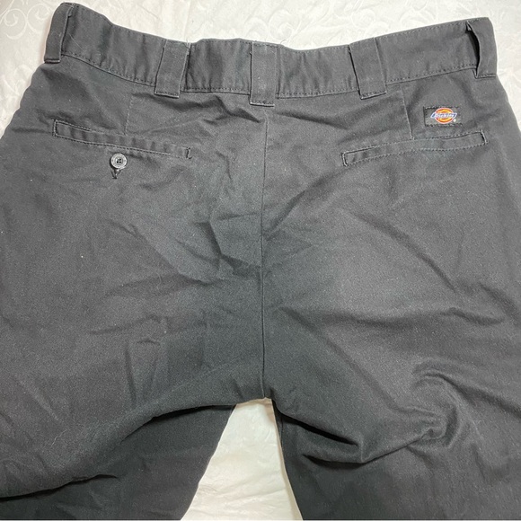 Dickies Flex Regular Straight Black Cargo Pants Work Wear Professional 36 x 32 - Picture 13 of 16